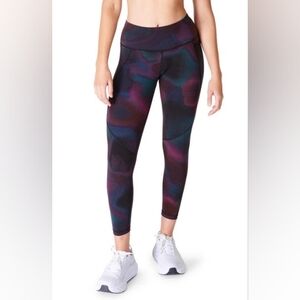 Sweaty Betty Power Pocket Workout Leggings Black Gradient Dot Print